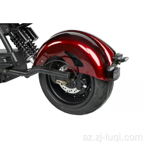 60V / 20AH / 30AH Litium 2000W EEC ilə elektrikli motosiklet